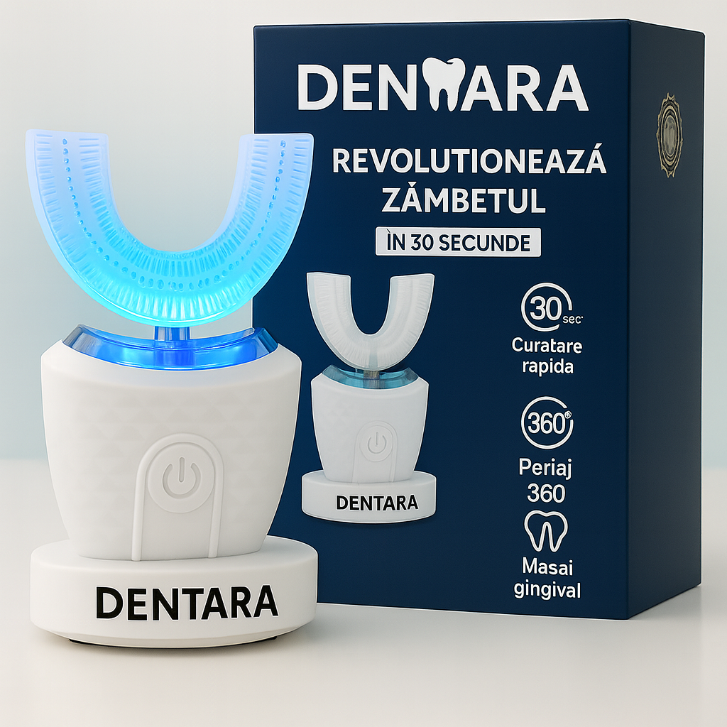 Dentara Pro – Dinți Curați în 30 Secunde & Periaj Fără Efort